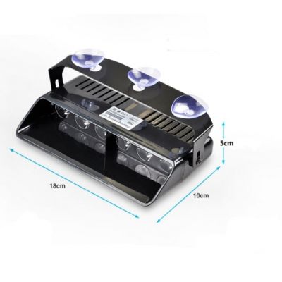 LED СИГНАЛНА ЛАМПА МАЯК СИНЬО/ЧЕРВЕНО