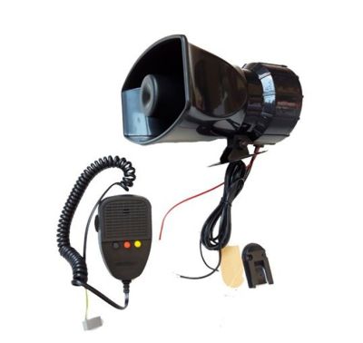 Сирена с микрофон 12V
