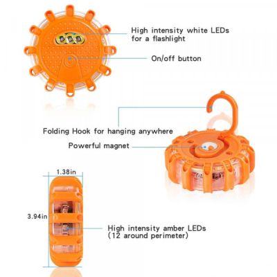 Сигнална лампа магнитна