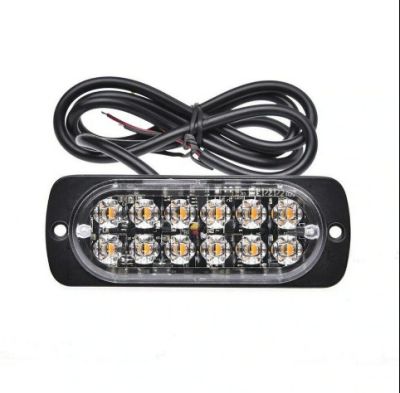 Блиц сигнална светлина с 12 диода