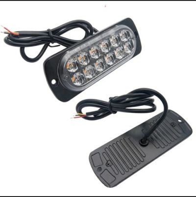 Блиц сигнална светлина с 12 диода