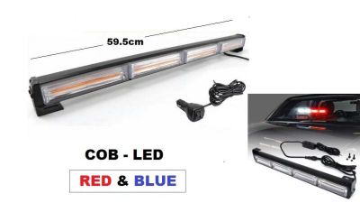 Сигнална -LED-блиц св.Син+Черв. 59.5- 12/24V