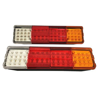 Диоден стоп  4 секции квадрат  24V