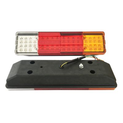 Диоден стоп  4 секции квадрат  24V