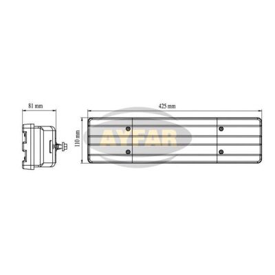 Стъкло за стоп универсал