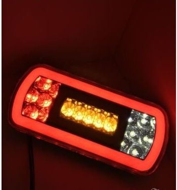 Диодни стопове с неон за бус,ремарке, платформа,каравана 12/24 волта,неон