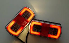 LED стопове с неон 12/24волта бус,ремарке, платформа,каравана,модел TRS 030