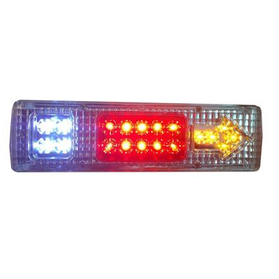 Диоден стоп бял със стрелка к-т 12V