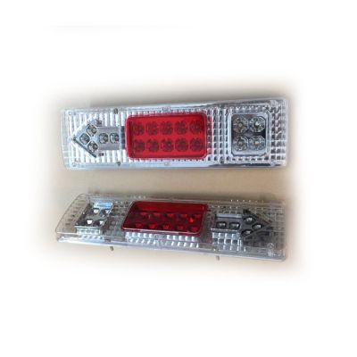 Диоден стоп бял със стрелка к-т 12V