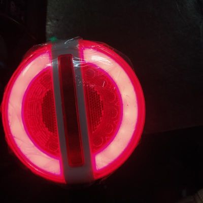 Неон LED стоп хамбургер 12/24V с бягащ мигач