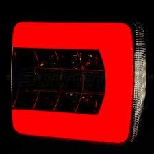 Стоп диоден с неон 12-24V L/R