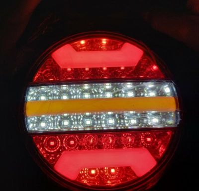 LED многофункционален стоп с неон с динамичен мигач 24V