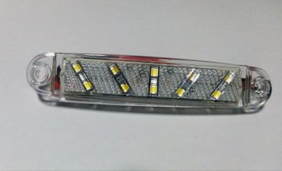 LED габарит 10 диода-бял,оранжев,червен