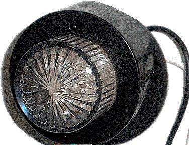 Габарит диоден кръгъл 12/ 24V - диаметър 5см-бял,жълт,червен