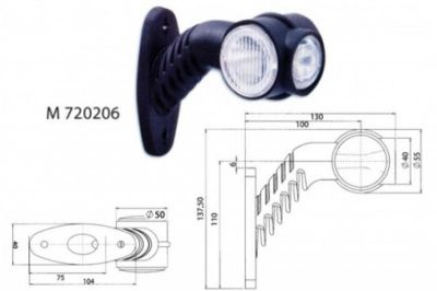 LED Рогчета E Mark 3 цвята