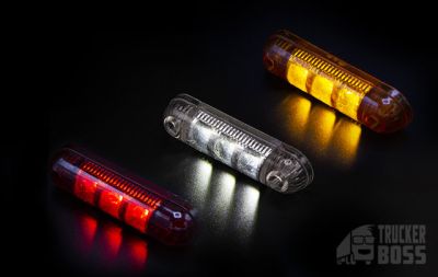 Габарит за кабина бял/жълт