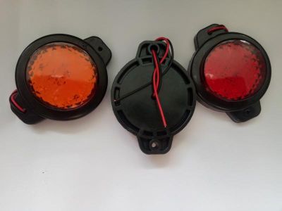 LED габарит червен/бял/оранжев