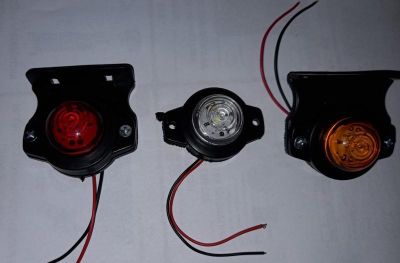LED габарит висящ мини - бял, жълт, червен