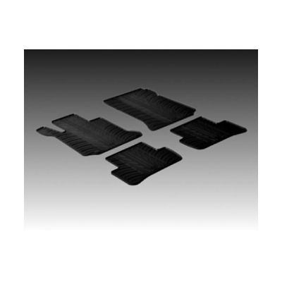 Гумени стелки Gledring за Mercedes C class W204 2007-2013