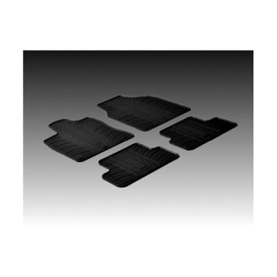 Гумени стелки Gledring за NiSSAN QASHQAI 2007-2013