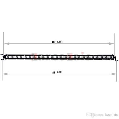 SLIM лед бар 80см 90W
