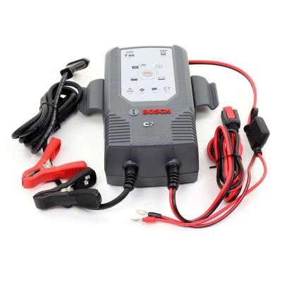 Зарядно За Акумулатор, BOSCH, C7, 12V / 24V, 3.5 / 7A