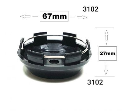 Капачки за джанти на бр. OZ - 68 mm