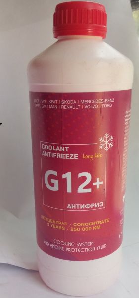 Антифриз LONG LIFE G12+ 1Л