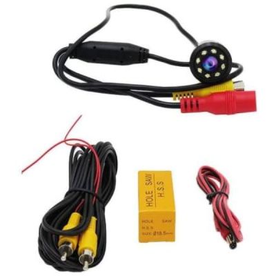 Мини универсална камера тип шпионка с 8 LED 18.5MM