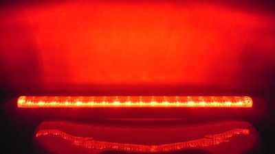 Интериорна лампа червена 24в