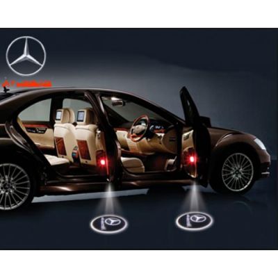 Лого проектор на мястото на плафона на вратата – MERCEDES