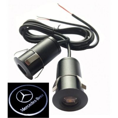 Лед лого за врата за MERCEDES