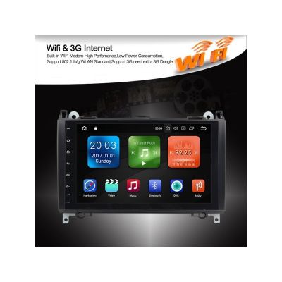 Мултимедия за VOLKSWAGEN VW CRAFTER MERCEDES SPRINTER VITO VIANO B200 - 9'' 