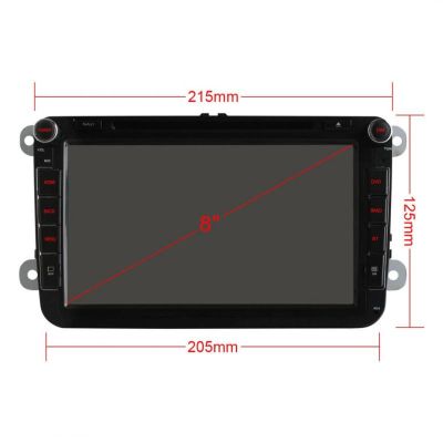 Мултимедия за SKODA SEAT VOLKSWAGEN VW PASSAT GOLF RNS810 - 8" 