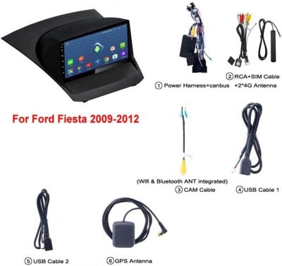 Мултимедия за FORD FIESTA (2009–2019) - 9"