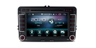 Мултимедия за SKODA SEAT VOLKSWAGEN VW PASSAT GOLF RNS510 С DVD МЕХАНИКА - 7''