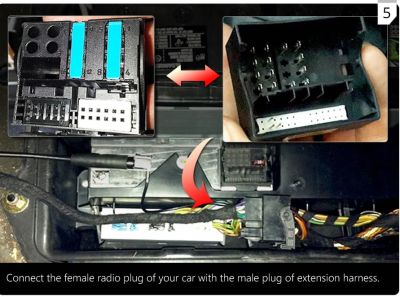 УДЪЛЖАВАЩ КАБЕЛ/КАБЕЛИ ЗА BMW РАДИОМОДУЛ ОТ БАГАЖНИКА