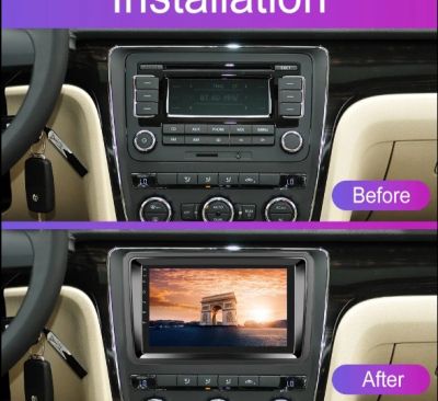 Мултимедия за SKODA SEAT VOLKSWAGEN VW PASSAT GOLF БЕЗ ДВД МЕХАНИКА - 7''