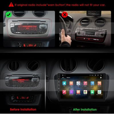 Мултимедия за SEAT IBIZA 2009-2013 - 9" 