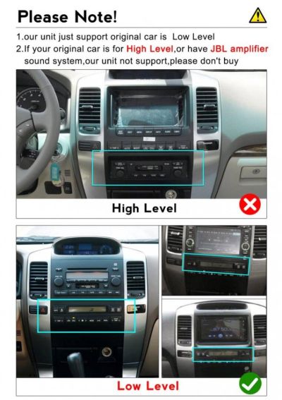 Мултимедия за TOYOTA LAND CRUISER J120 PRADO 2002-2009 LOW Level TESLA 