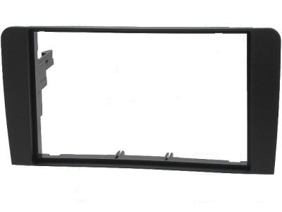 Рамка за радио: 2 DIN Audi; черен