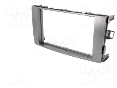 Адапторна рамка за смяна на фабричното радио за Toyota Auris 2007->2012 антрацит