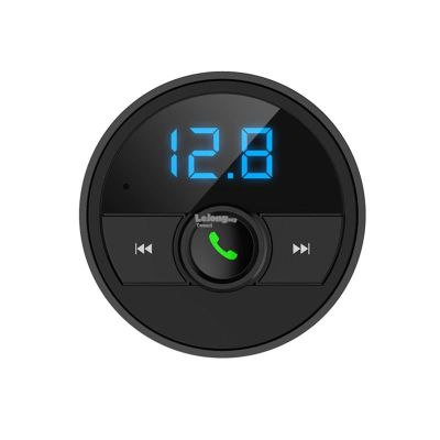 FM трансмитер за кола X10, Зарядно, Bluetooth, 2 USB, MP3 Player, Handsfree, Черен