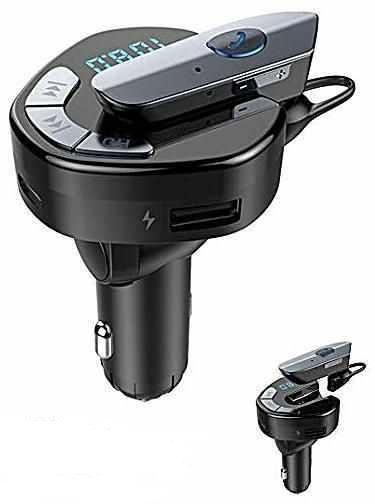V8 BT/FM Wireless трансмитер с handsfree слушалка,USB+Type C