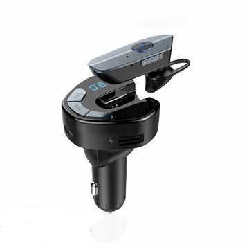 V8 BT/FM Wireless трансмитер с handsfree слушалка,USB+Type C