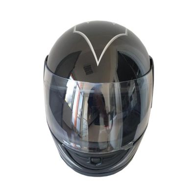 КАСКА ЗА МОТОР ЧЕРНА