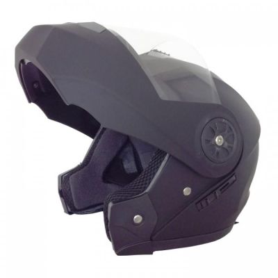 Мото каска- отваряема и с вградени слънчеви очила