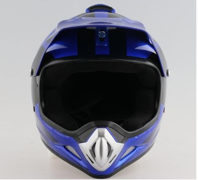Кросова каска синя