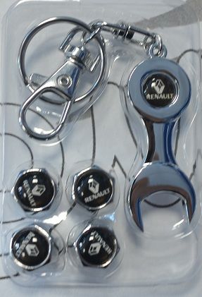 Ключодържател и капачки за вентили RENAULT