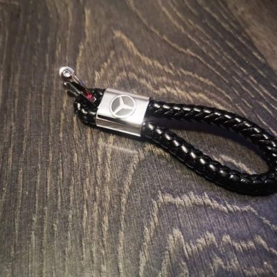 КОЖЕН КЛЮЧОДЪРЖАТЕЛ MERCEDES ЧЕРЕН